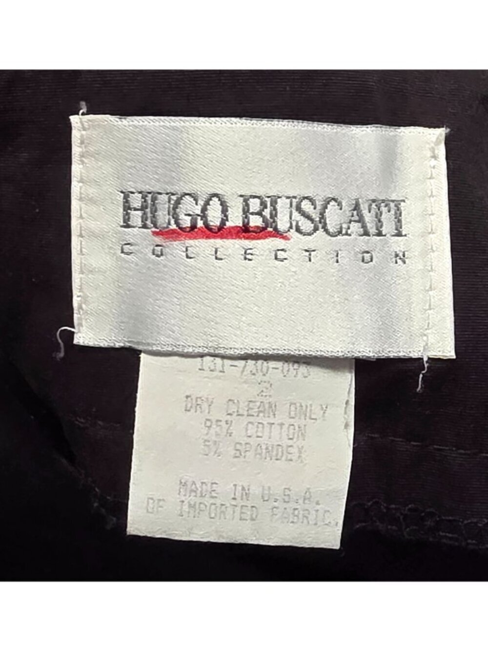 Women's - Hugo Buscati Collection Black Dress, Size 2 - Picture 5 of 8